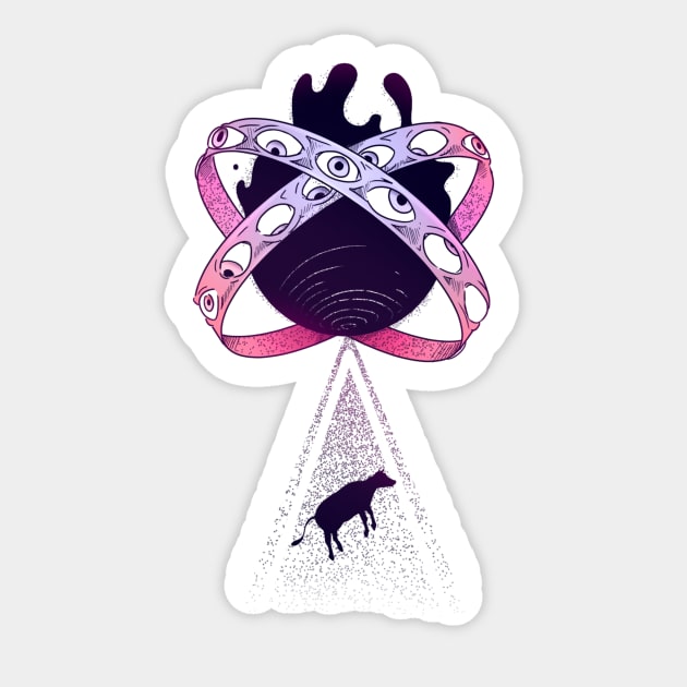 U. F. Ophanim Sticker by Wyrielle